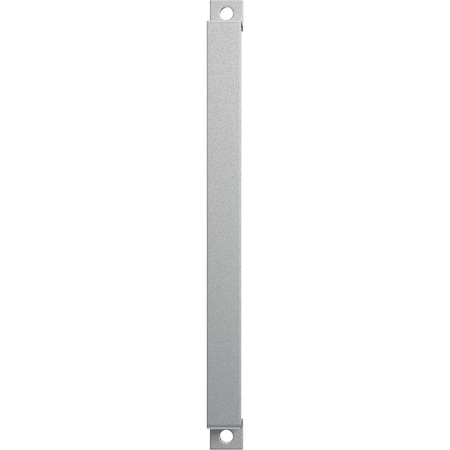 Ekena Millwork Premium 16"L x 1 1/4"W Pull Handle for 2 1/4" Doors, Silver Metallic GB6001PH516SM